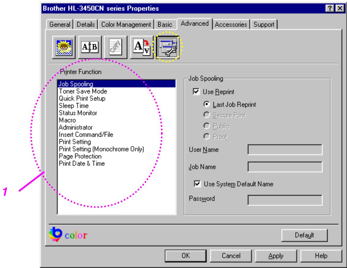 BROTHER HL-34500CN - DEVICE OPTIONS - 1