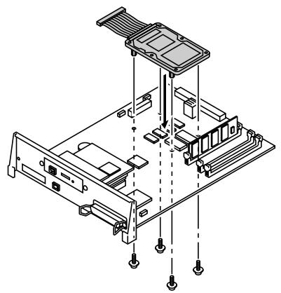 BROTHER HL-34500CN - INSTALLING A HDD (HARD DISK DRIVE) - 4