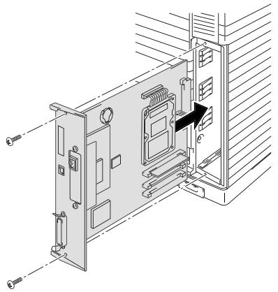 BROTHER HL-34500CN - INSTALLING A HDD (HARD DISK DRIVE) - 6