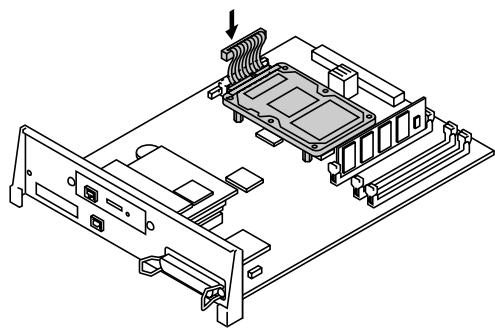 BROTHER HL-34500CN - INSTALLING A HDD (HARD DISK DRIVE) - 5