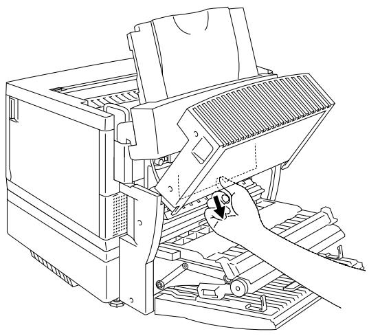 BROTHER HL-34500CN - PAPER JAM IN THE FUSING UNIT WITH THE DUPLEX UNIT INSTALLED - 7