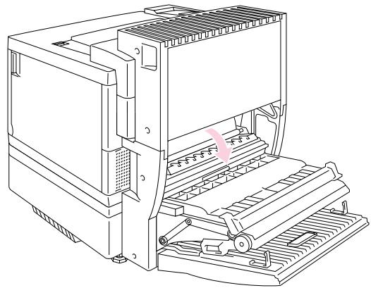 BROTHER HL-34500CN - PAPER JAM IN THE FUSING UNIT WITH THE DUPLEX UNIT INSTALLED - 3