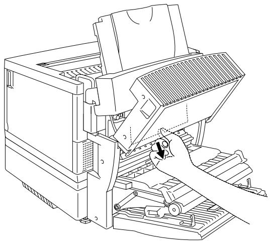 BROTHER HL-3450CN - PAPER JAM IN THE FUSING UNIT WITH THE DUPLEX UNIT INSTALLED - 7