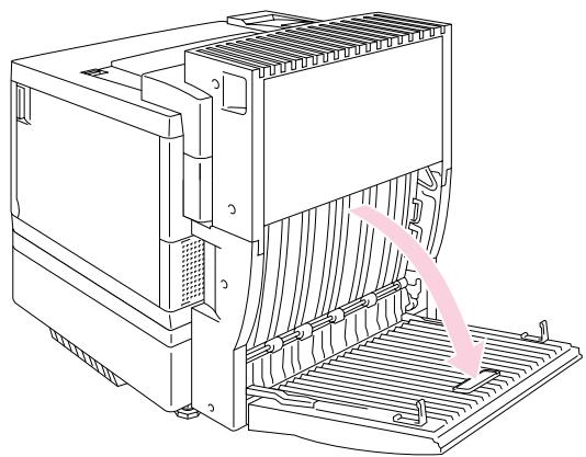 BROTHER HL-3450CN - PAPER JAM IN THE FUSING UNIT WITH THE DUPLEX UNIT INSTALLED - 1