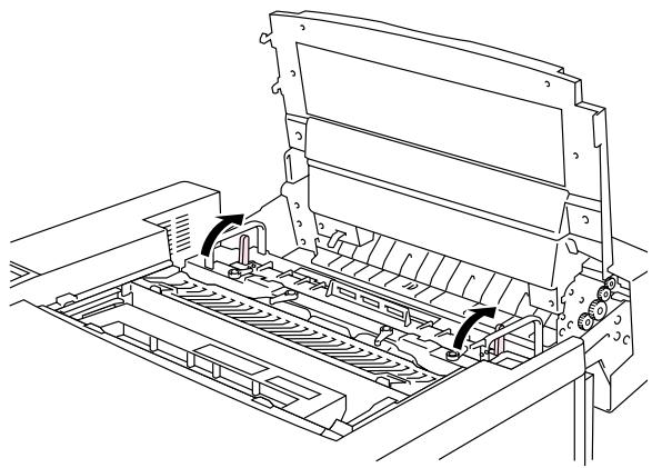 BROTHER HL-3450CN - PAPER JAM IN THE FUSING UNIT WITH THE DUPLEX UNIT INSTALLED - 8