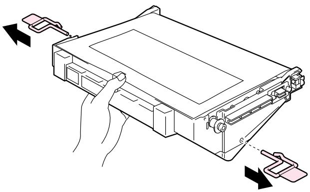 BROTHER HL-3450CN - Replacing the OPC Belt Cartridge - 3