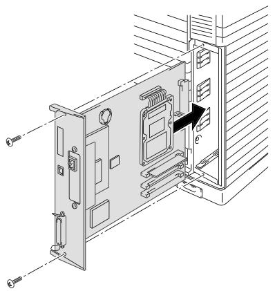 BROTHER HL-3450CN - INSTALLING A HDD (HARD DISK DRIVE) - 6