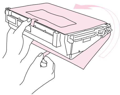 BROTHER HL-3450CN - Replacing the OPC Belt Cartridge - 4