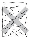 BROTHER HL-8050 - Types of special paper to avoid - 3