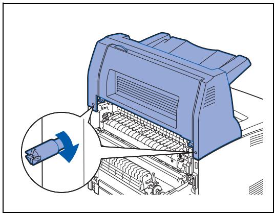 BROTHER HL-8050 - Installing the Offset Catch Tray - 8