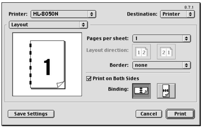 BROTHER HL-8050 - Layout - 1