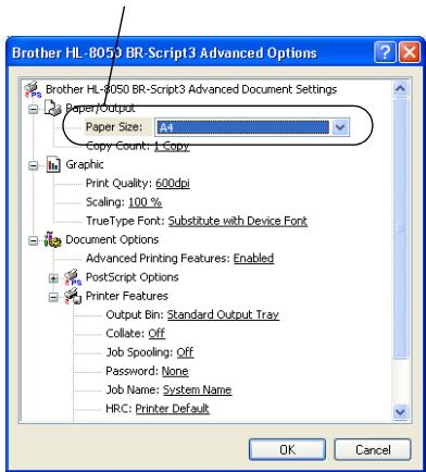BROTHER HL-8050 - Printing on A4/Letter Paper from the Paper Tray - 3