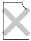 BROTHER HL-8050 - Types of special paper to avoid - 1