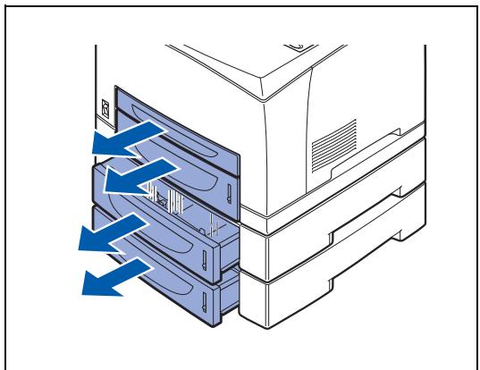 BROTHER HL-8050 - Uninstalling the Lower Tray Unit - 5