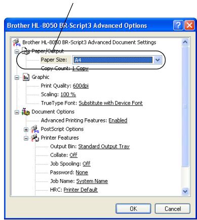 BROTHER HL-8050 - Printing on Transparency from the Paper Tray - 3