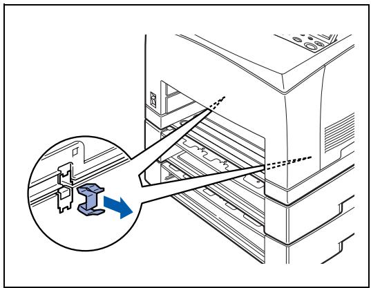 BROTHER HL-8050 - Uninstalling the Lower Tray Unit - 6