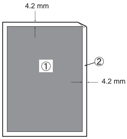 BROTHER HL-8050 - Printable Area - 1