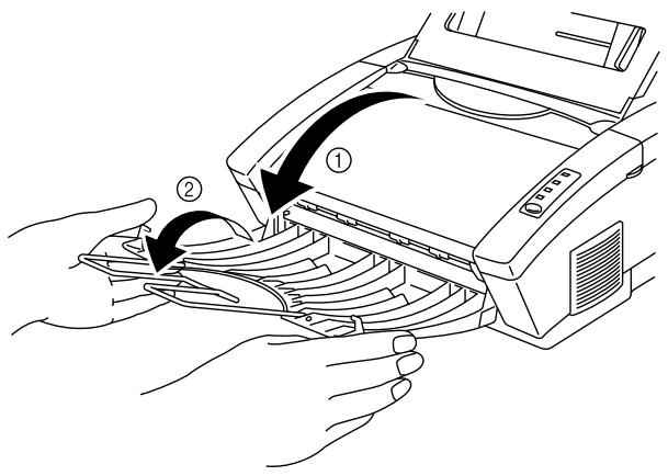 BROTHER HL-1040 - OUTPUT TRAY AND PAPER SUPPORT WIRE - 1