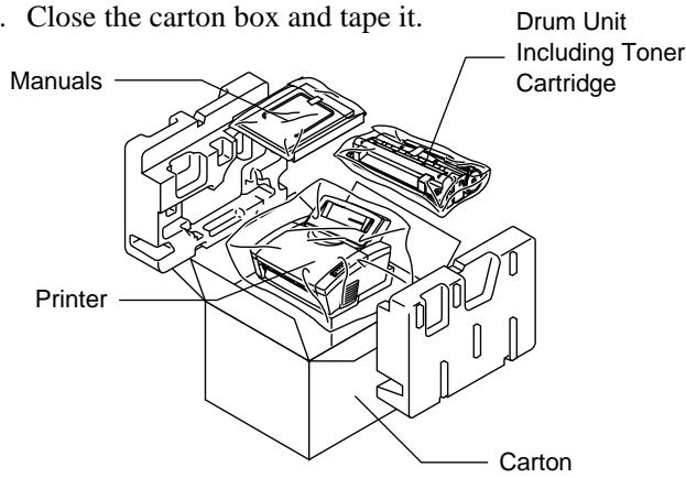 BROTHER HL-1040 - Note - 3