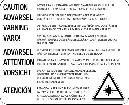 BROTHER HL-1040 - Caution - 1