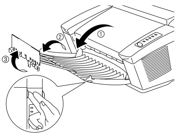 BROTHER HL-1070 - OUTPUT TRAY AND PAPER SUPPORT WIRE - 1