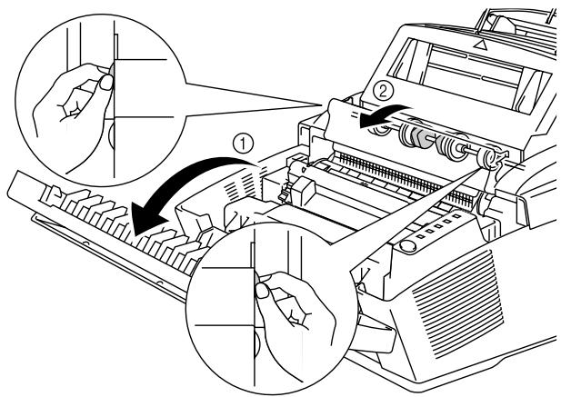 BROTHER HL-1070 - Cleaning the Paper Feed Rollers - 1