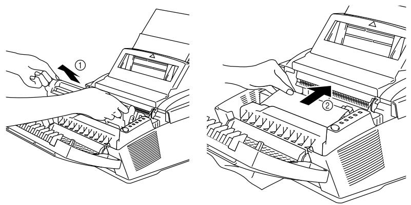 BROTHER HL-1070 - ☐ Paper Jam in the Fuser Unit or at the Paper Output Tray - 1