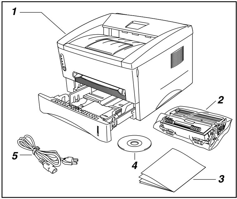 BROTHER HL-1230 - What is included in the Carton - 1