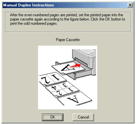 BROTHER HL-1230 - ✿ Manual Duplex Printing from the Paper Cassette - 1