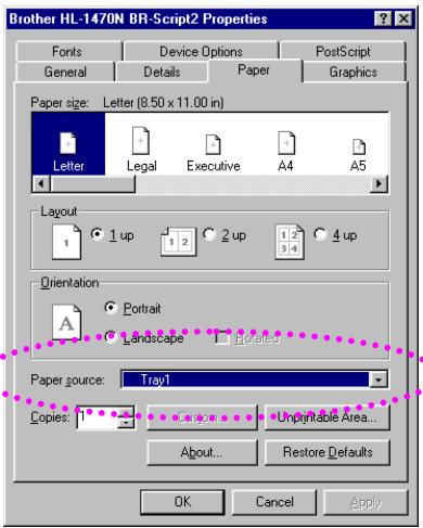 BROTHER HL-1230 - Printing on Plain Paper from the Paper Cassette - 2
