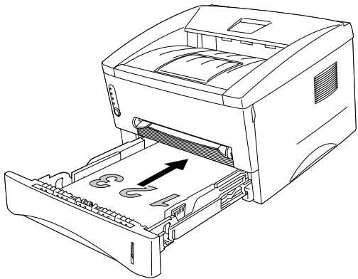 BROTHER HL-1240 - To print on both sides of the paper from the paper cassette - 1