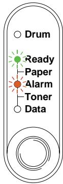 BROTHER HL-1240 - Ready (Paper) LED indications - 2