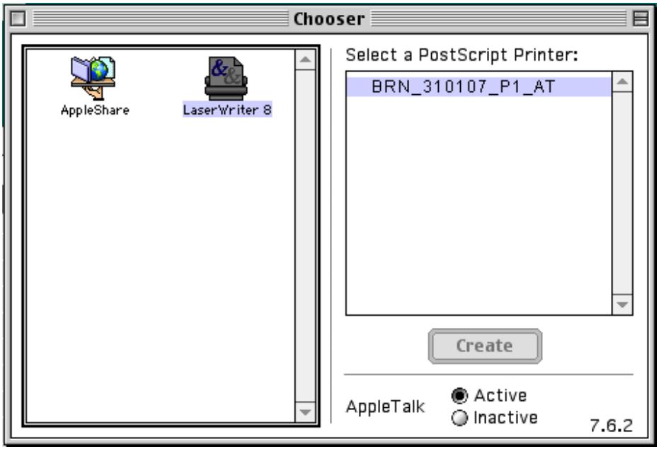 BROTHER HL-1270N - How to Select the Print Server - 1