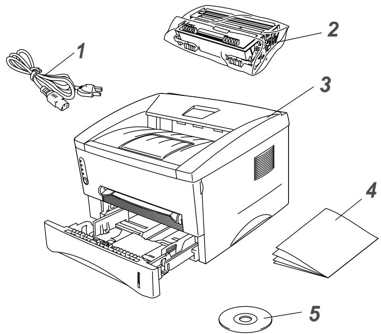 BROTHER HL-1430 - What is in the box? - 1