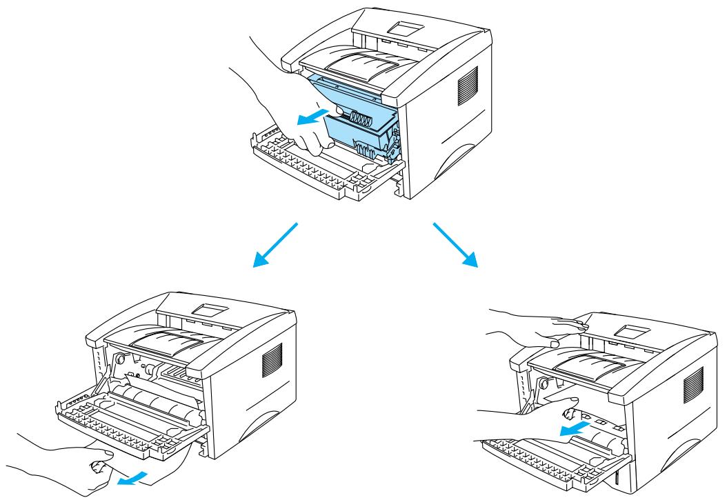 BROTHER HL-1430 - Paper jams and how to clear them - 6