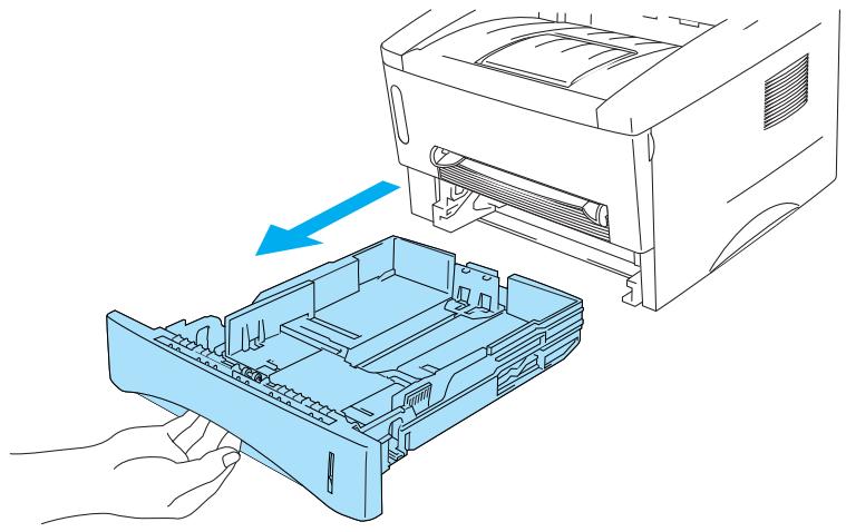BROTHER HL-1430 - Printing on transparencies from the paper tray - 3
