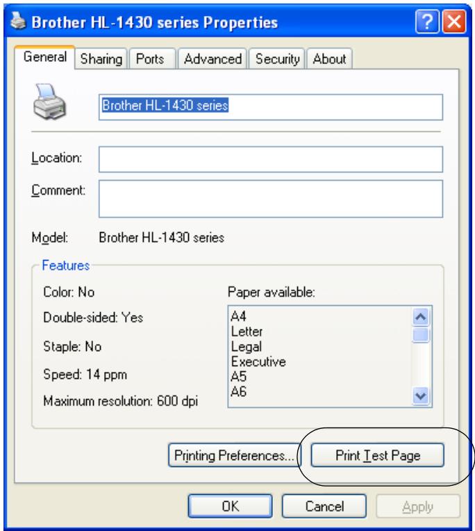 BROTHER HL-1430 - Using the printer driver - 1