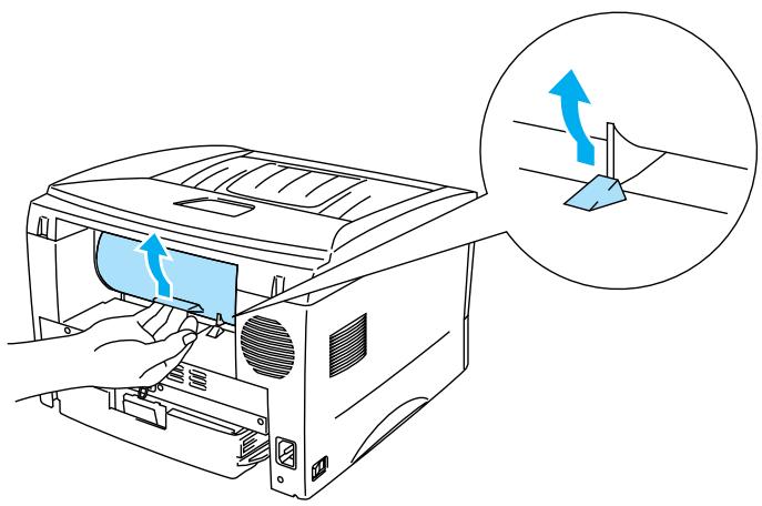 BROTHER HL-1430 - Printing on transparencies from the manual feed slot - 2
