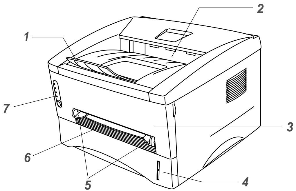 BROTHER HL-1430 - Front View - 1