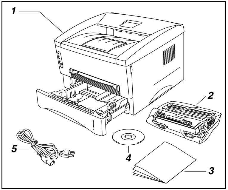 BROTHER HL-1440 - What is included in the Carton - 1