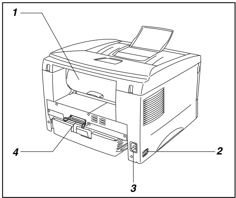 BROTHER HL-1440 - Rear View (HL-1230) - 1
