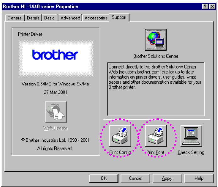 BROTHER HL-1440 - Using Control Panel Button - 4