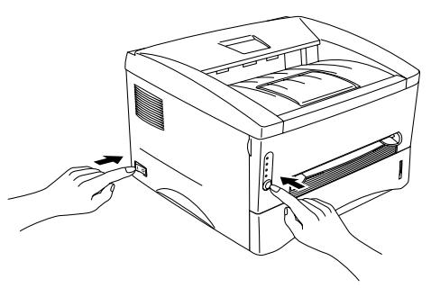 BROTHER HL-1470N - Using Control Panel Button - 1