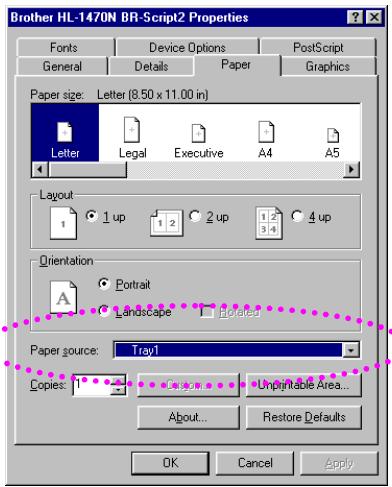 BROTHER HL-1470N - Printing on Plain Paper from the Paper Cassette - 2