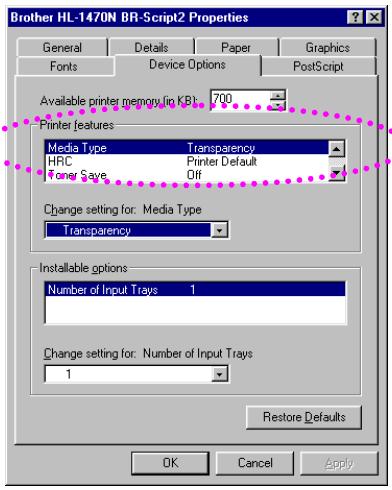 BROTHER HL-1470N - Printing on Transparencies from the Manual Feed Slot - 3