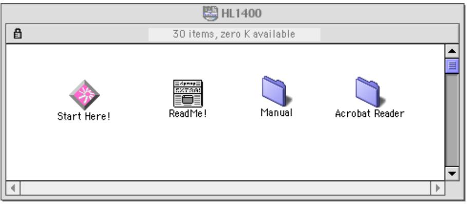 BROTHER HL-1470N NETWORK USER - Macintosh Configuration - 1