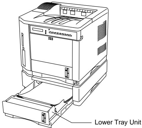 BROTHER HL-1660E - Loading Paper from the Lower Paper Cassette - 1