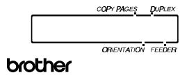 BROTHER HL-1660E - SWITCHES IN SHIFT MODE - 1