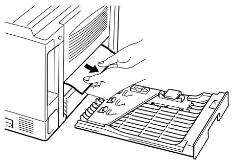 BROTHER HL-1870N - Pull the jammed paper out of the fuser unit. - 3