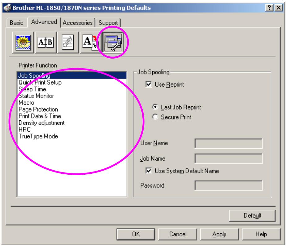 BROTHER HL-1870N - Device Options - 1